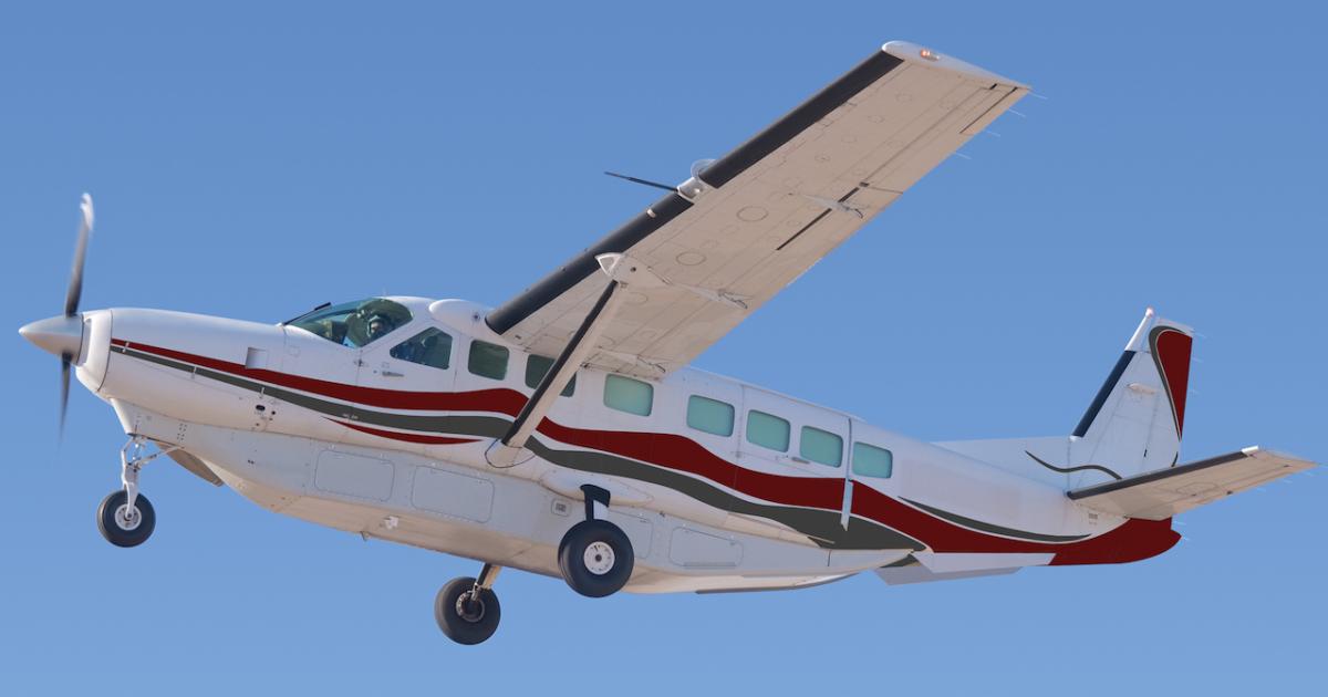 Cessna 208B Grand Caravan EX in flight