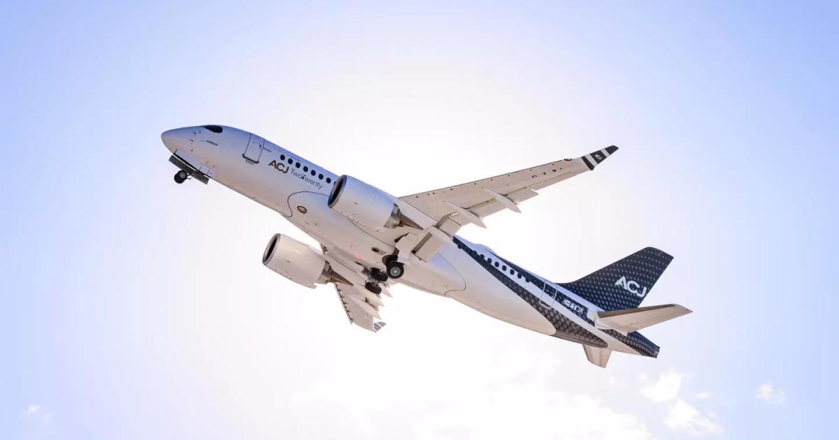ACJ TwoTwenty (Photo: Airbus Corporate Jets)