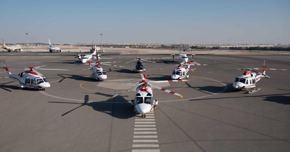 Abu Dhabi Aviation fleet