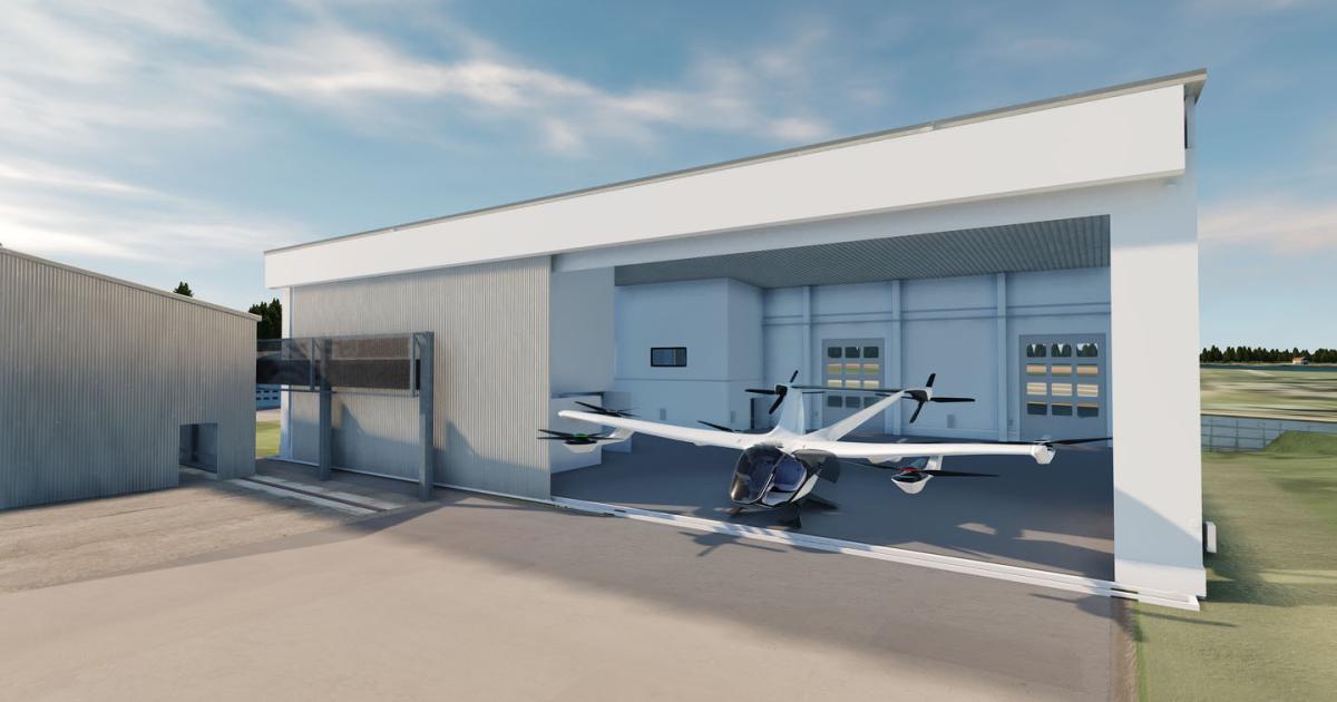 Airbus is developing its CityAirbus NextGen eVTOL aircraft at a purpose-built facility in Donauwörth in Germany.