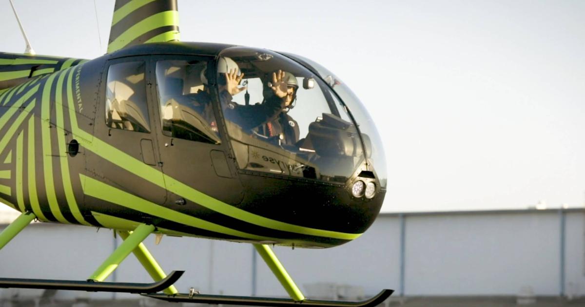 Skyryse FlightOS automated flight control system in Robinson R66 helicopter