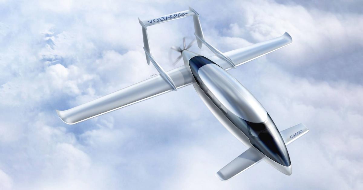 VoltAero's Cassio hybrid-electric aircraft