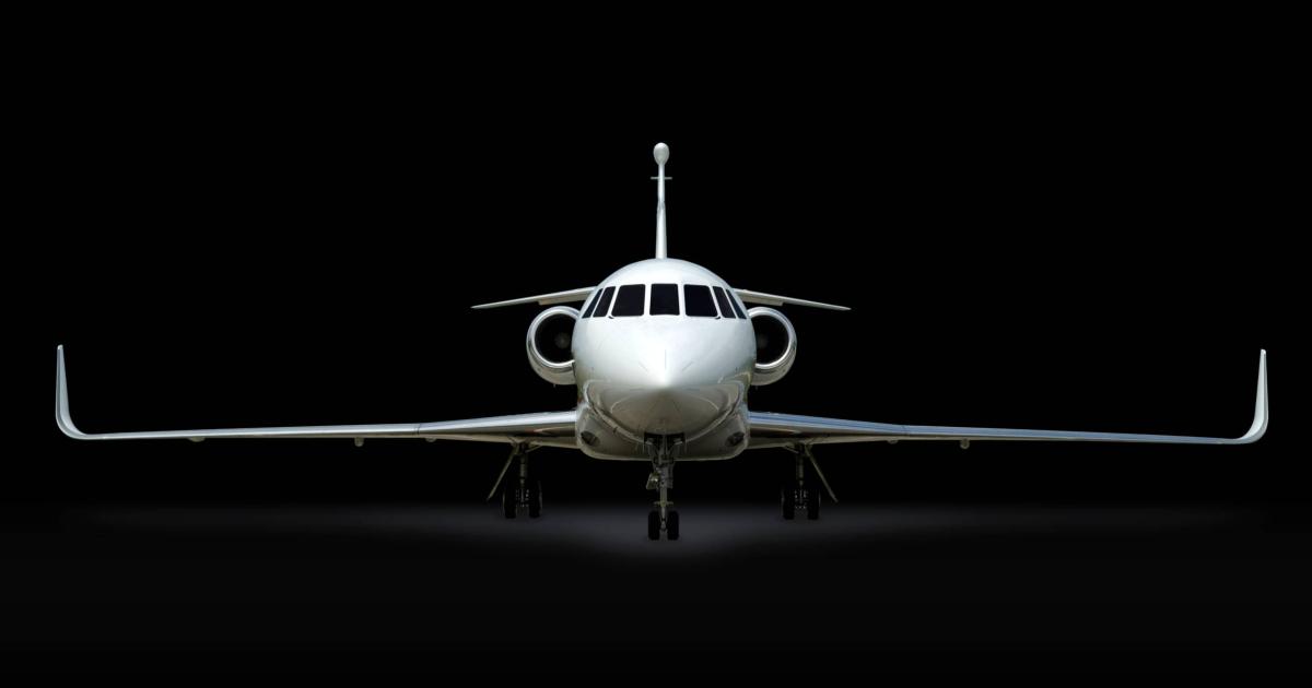 illustration of a business jet