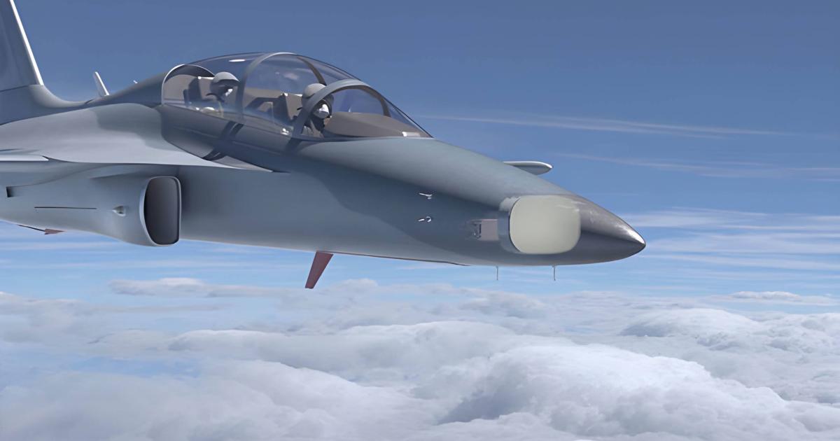 The PhantomStrike AESA's light weight helps make it an ideal rardar for the KAI F-50. (Image: Raytheon)
