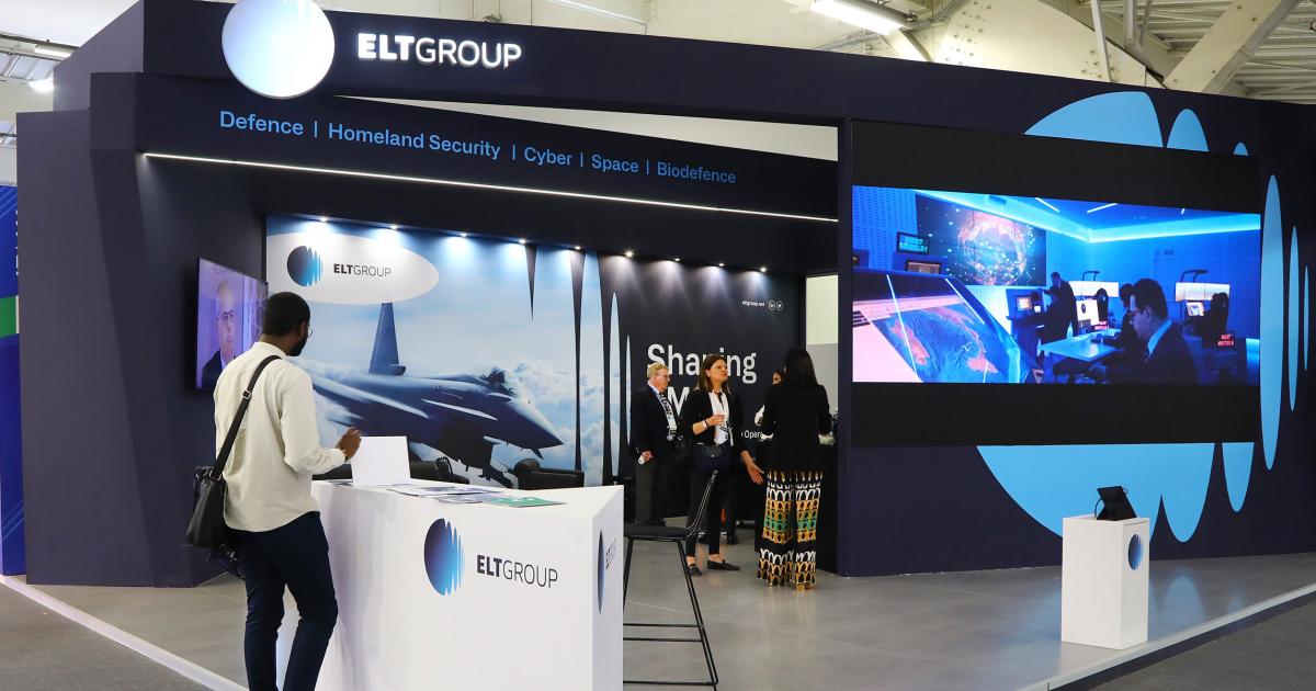 ELT Group booth at the Paris Airshow 2023