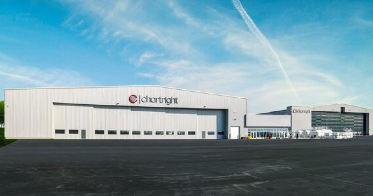 Chartright Air Group's new FBO at Region of Waterloo International Airport