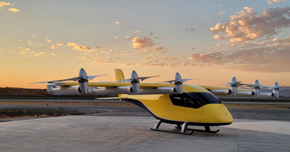 Wisk Aero is developing a four-seat autonomous eVTOL aircraft.