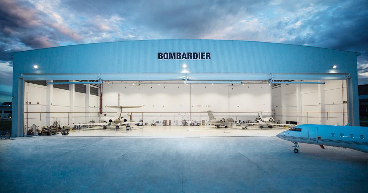 Bombardier’s factory service center in Singapore has grown in its 10 years of operation, now employing 70.