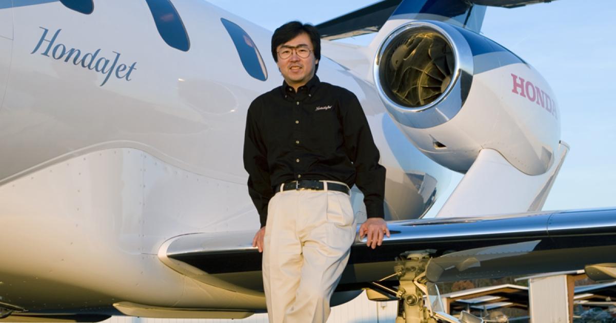 Honda Aircraft president and CEO Michimasa Fujino