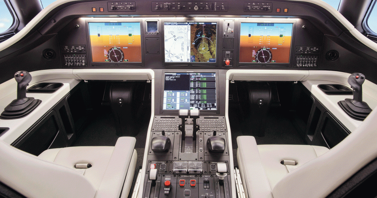 The front office of the Legacy 500, the company’s first fully fly-by-wire aircraft, features a Rockwell Collins Pro
Line Fusion flight deck. At the time of the first flight the company said, “It is hard to overstate the importance
of fly-by-wire techonology. Fly by wire does for business aviation what GPS has done for navigation.”