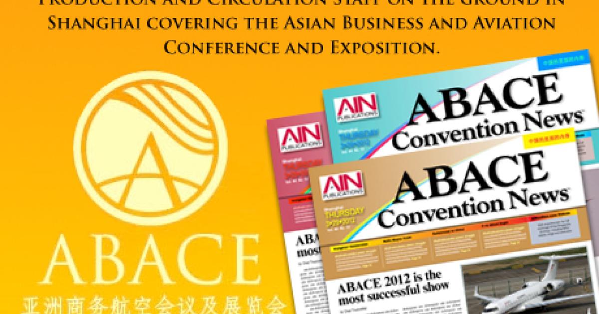 AIN at ABACE 2012