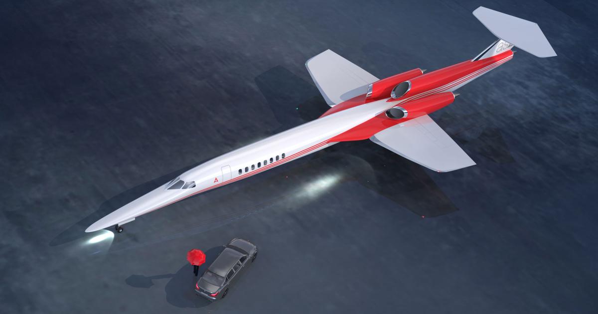 Aerion, in partnership with Airbus, is developing the Mach 1.5+ AS2 supersonic business jet (SSBJ), which is now expected to be certified in 2023. Final assembly is likely to be conducted in the U.S. (Photo: Aerion Corp.)