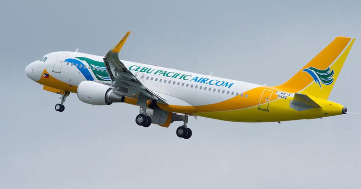 Cebu Pacific now operates 28 Airbus A320s. It took its first Sharklet-equipped A320 last January. (Photo: Airbus)