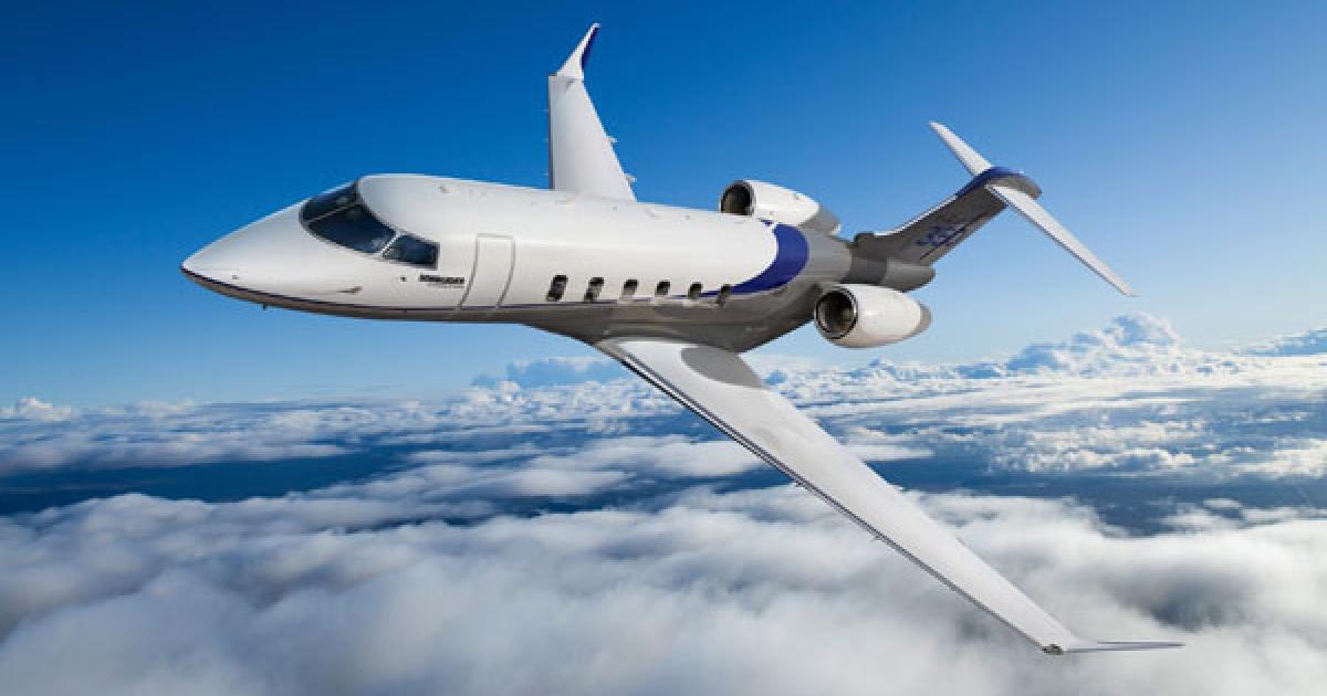 The Challenger 350 will become the time-to-climb leader of the entire Bombardier business jet line once it enters service next year, reaching 41,000 feet in just 18 minutes.