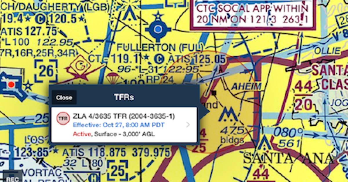 The TFRs over Disneyland and Disney World are in no way temporary, and Disney wants to fly drones inside its own National Defense Airspace.