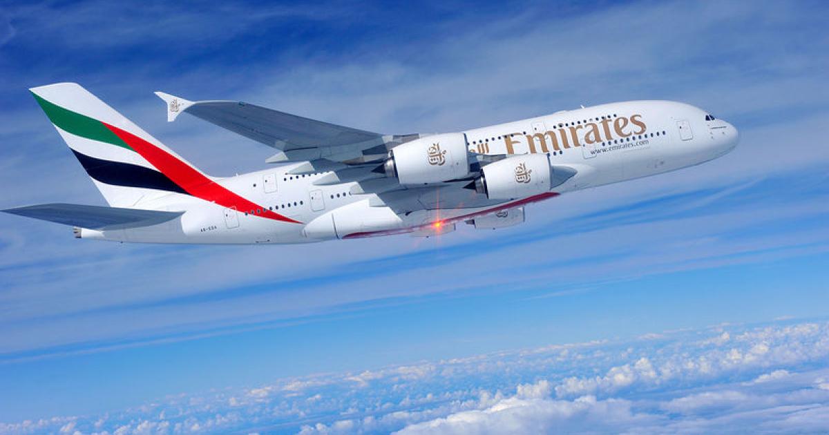 Emirates Airline proposes a partial exception to the night ban at Heathrow Airport for its A380s.