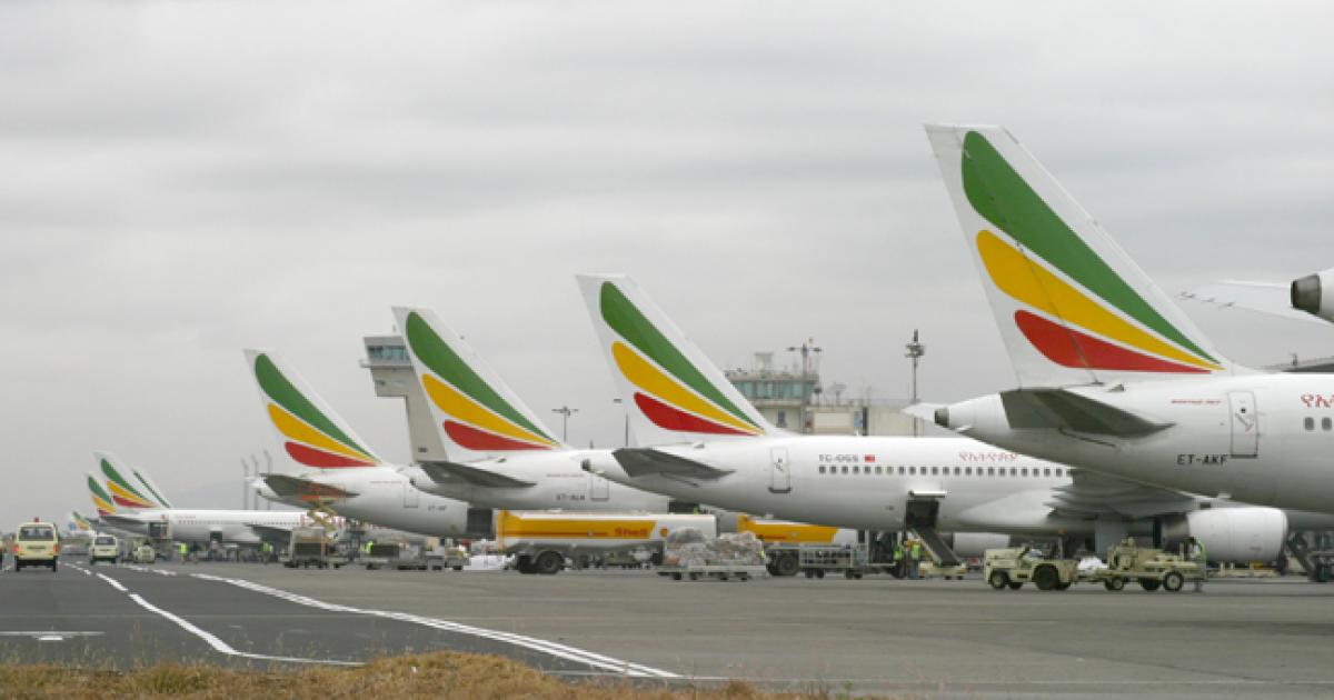 Ethiopian Airlines now flies 48 aircraft to 83 destinations from Addis Ababa’s Bole International Airport. (Photo: Ethiopian Airlines)