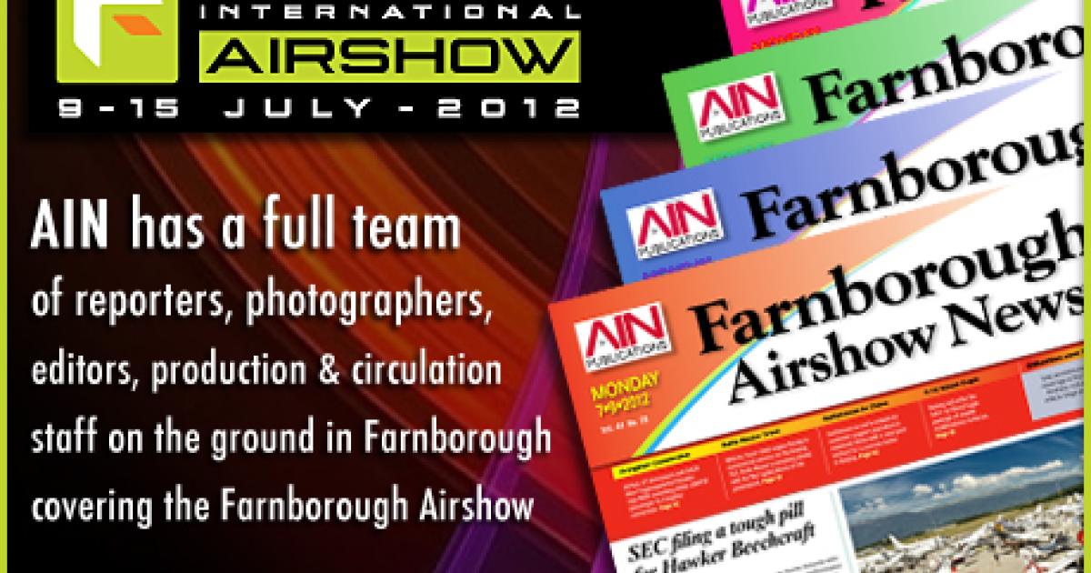 Click to read the latest news from Farnborough 2012
