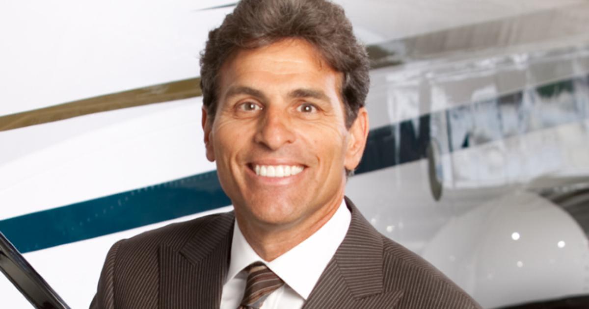 Bombardier announced today that its fractional aircraft subsidiary Flexjet is being sold to Directional Aviation Captial, the company headed by Kenn Ricci (pictured in photo) that owns competing fractional provider Flight Options, among other companies. To be finalized by year-end, the deal is worth $185 million. Flexjet LLC, as the company will be known under Directional's control, also placed an order for up to 245 Bombardier business jets worth $5.2 billion.