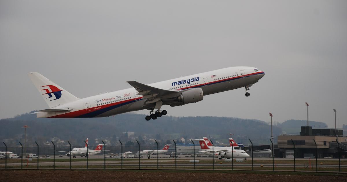 The loss of two Malaysia Airlines Boeing 777s in two separate incidents this year is part of a trend that is expected to see both war risk and hull loss insurance premiums increase when policies are renewed later this year. Photo: Flickr: <a href="http://creativecommons.org/licenses/by-sa/2.0/" target="_blank">Creative Commons (BY-SA)</a> by <a href="http://flickr.com/people/aero_icarus" target="_blank">Aero Icarus</a>