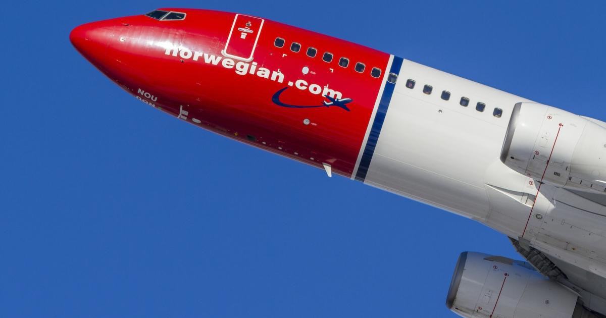 Norwegian Air Norway cancelled all domestic flights in Scandinavia scheduled for March 4. (Photo: Creative Commons License, Norwegian Air Shuttle)