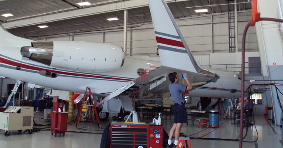 Pentastar Aviation is now offering MRO services out of a 20,000-sq-ft facility at Key Air at Waterbury-Oxford Airport.