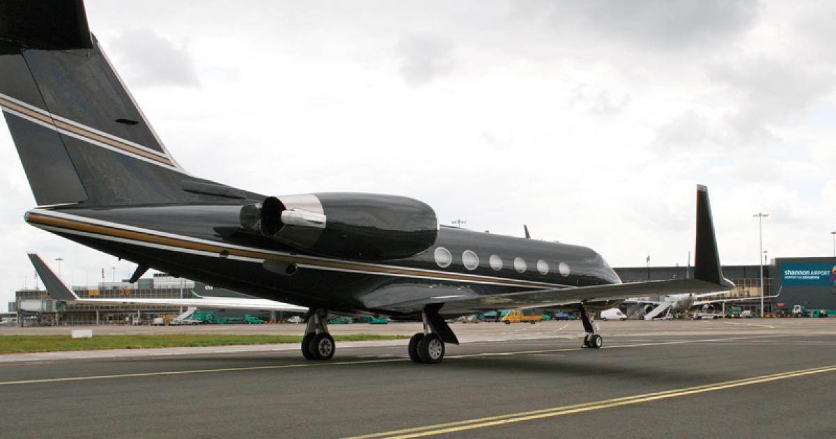 Shannon Airport, the only airport outside the U.S. providing inbound customs and immigration preclearance for business jets, claims its repair expertise has contributed to high levels of business aircraft movements there.