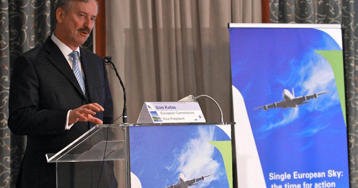 Siim Kallas, European Commission transport commissioner, called on EU member states to adopt  SES 2+. (Photo: European Commission)