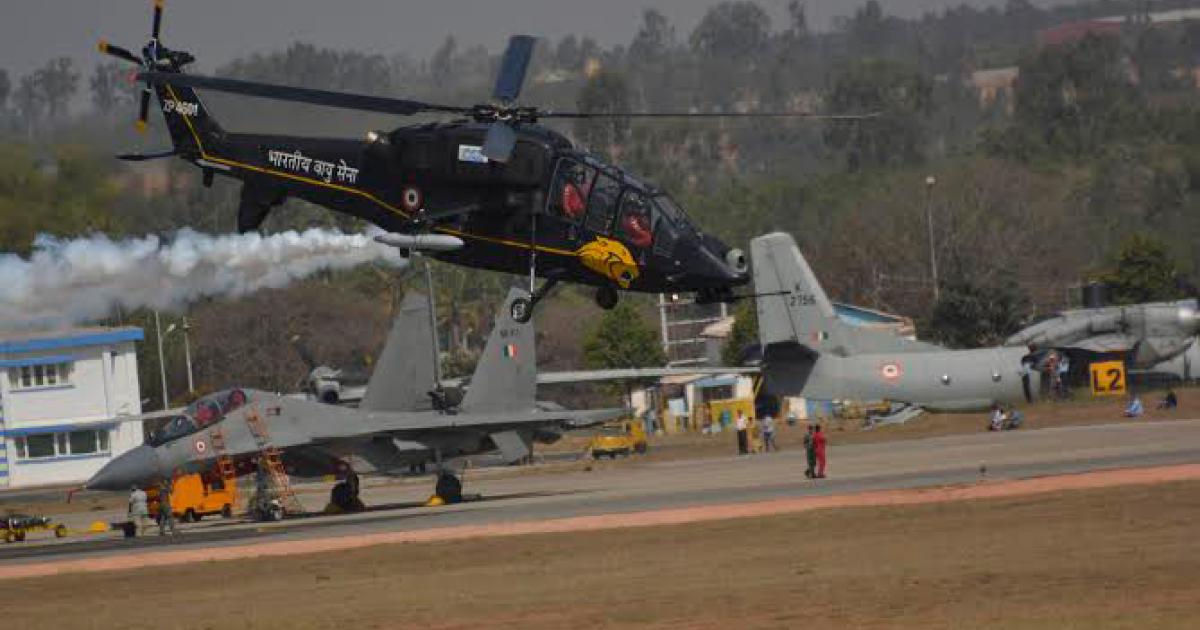 Last week's Aero Industry even was the biggest in the show's history. (Photo: Indian Ministry of Defence)