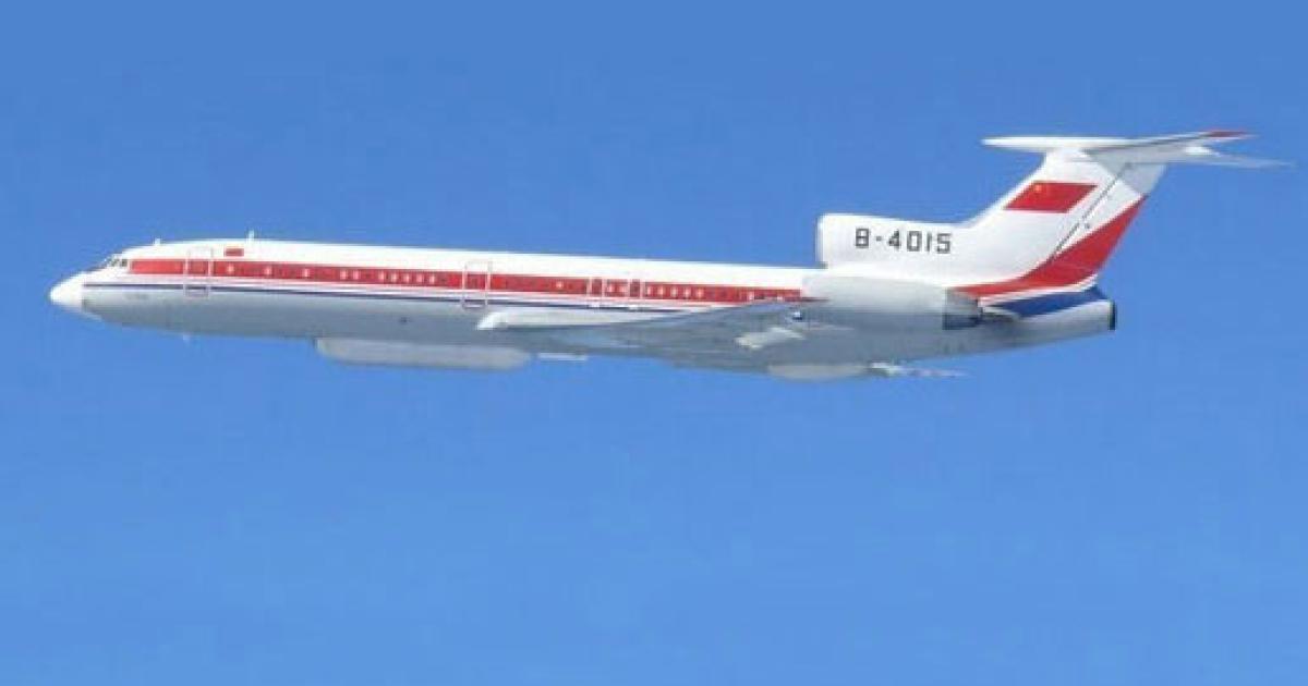 This Chinese Tu-154 intelligence-gathering platform was intercepted by JASDF fighters in the Japanese ADIZ last November. (Photo: JASDF)