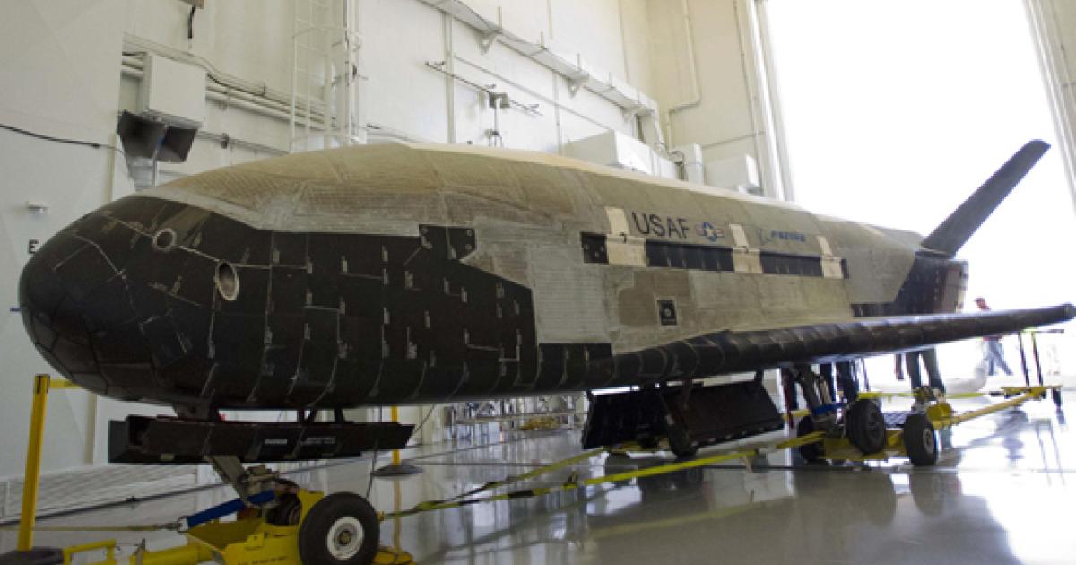 X-37B OTV-2 returns to Vandenberg AFB after its 469-day mission. (Photo: Boeing)