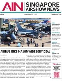 Singapore Airshow News 2024 Day 2 Cover
