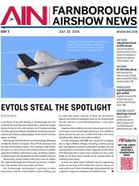 Farnborough Airshow News 2026 day 1 cover