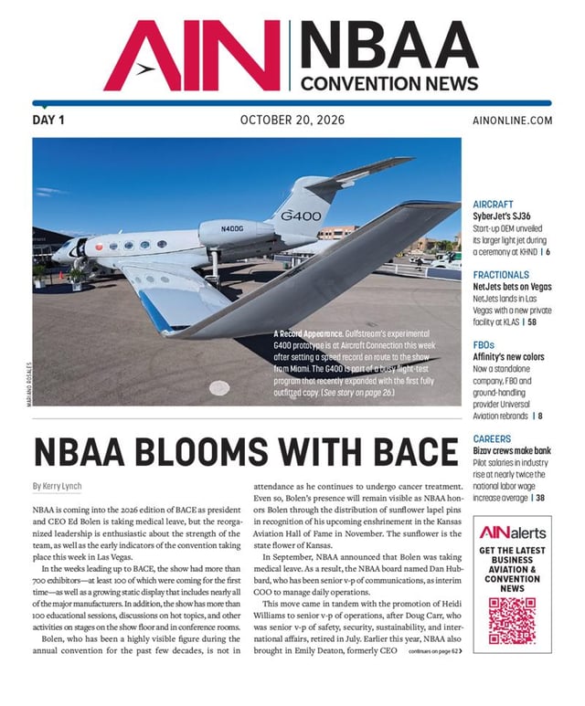 NBAA 2026 Day 1 Cover