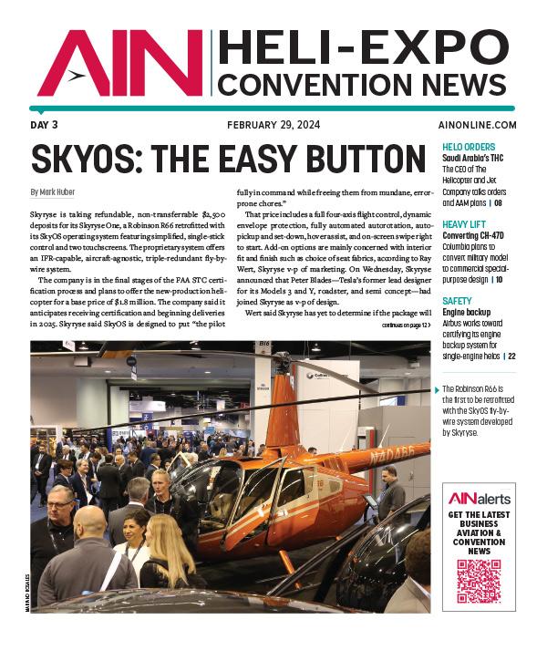 Heli Expo 2024 Day 3 Cover