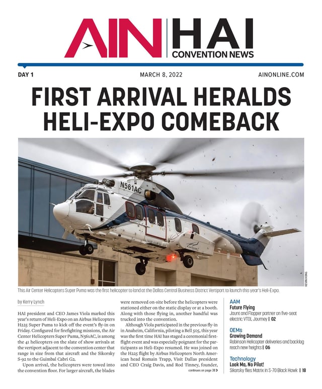 Print Issue: HAI 2022 Day 1