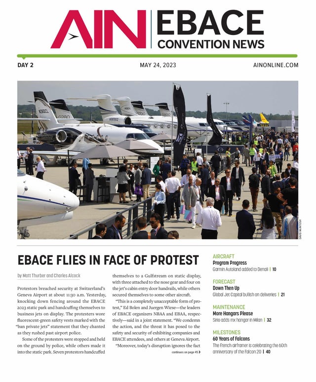 Print Issue: EBACE 2023 Day 2