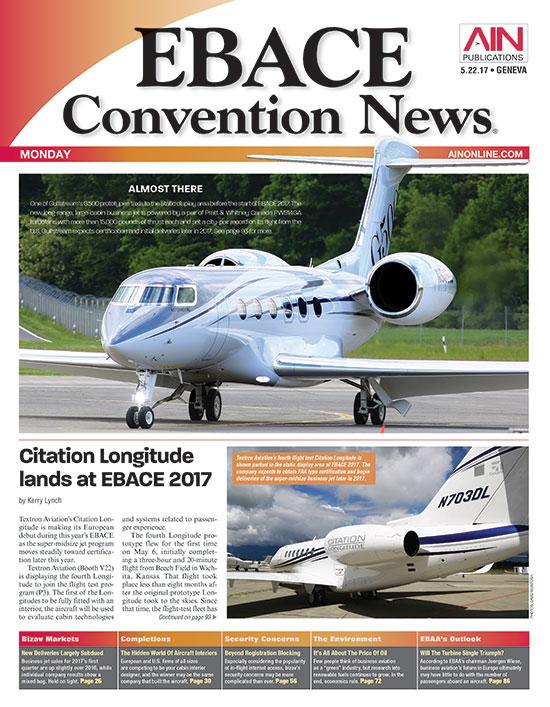 Print Issue: EBACE 2017 Day 1
