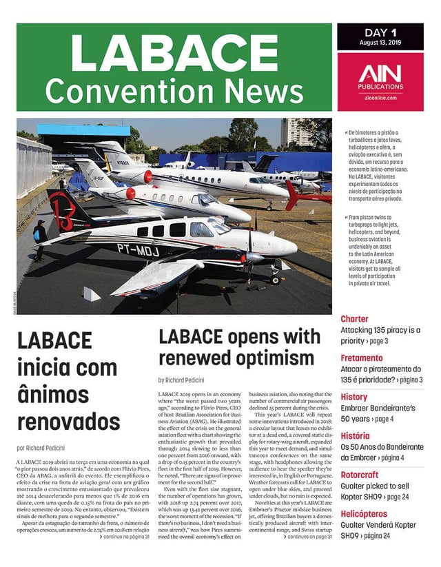 Print Issue: LABACE 2019 Day 1