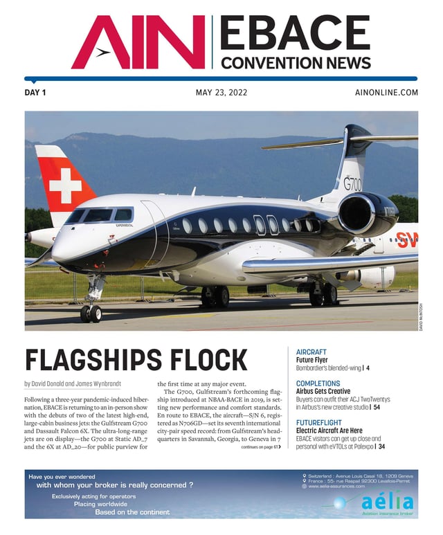 Print Issue: EBACE 2022 Day 1