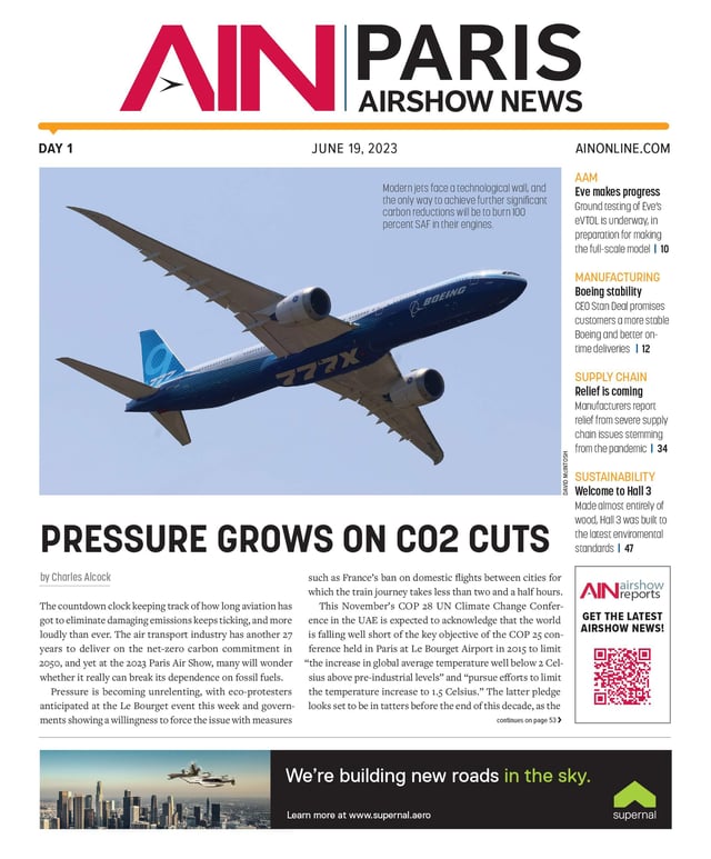 Print Issue: Paris Airshow News 2023 Day1