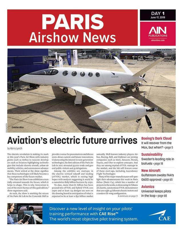 Print Issue: Paris Airshow 2019 Day 1