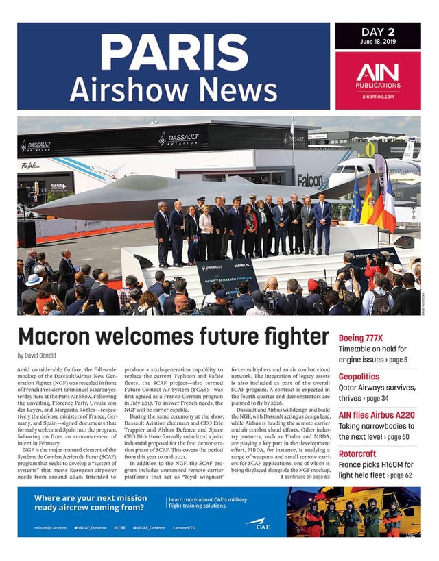 Print Issue: Paris Airshow 2019 Day 2