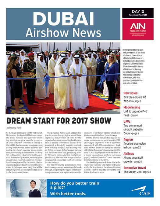 Print Issue: Dubai 2017 Day 2