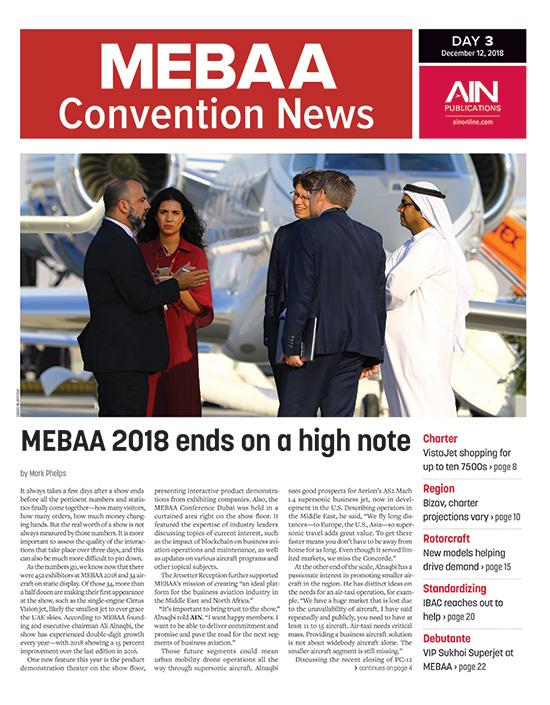Print Issue: MEBAA 2018 Day 3