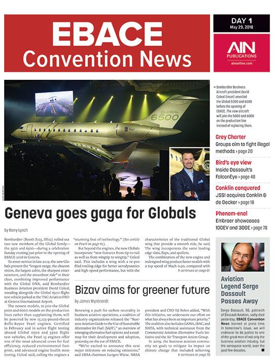 Print Issue: EBACE 2018 Day 1