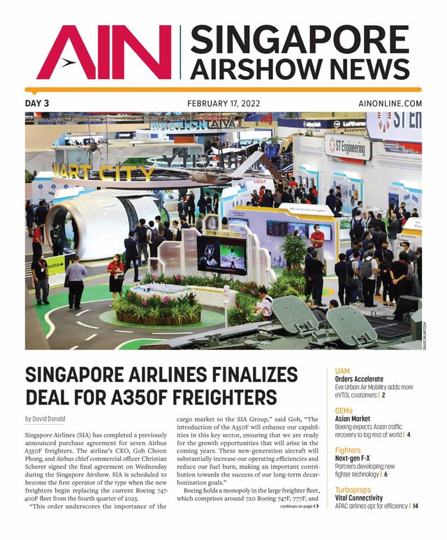 Print Issue: SINGAPORE AIRSHOW 2022 DAY 3